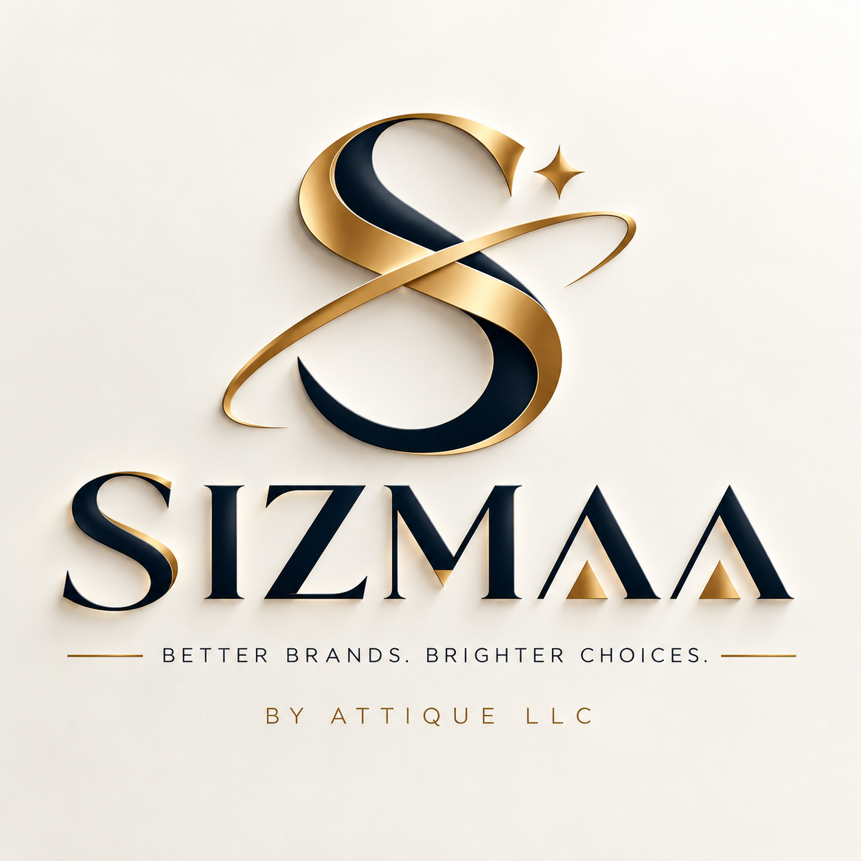 SIZMAA brand concept, by ATTIQUE LLC, Better Brands. Brighter Choices.